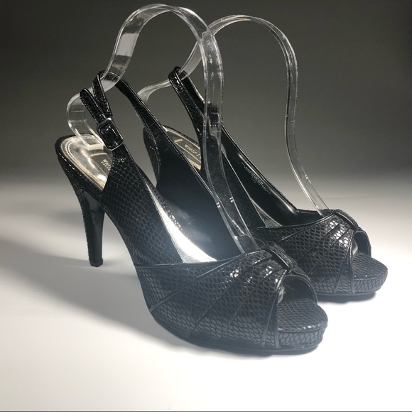 White House Black Market Caitlyn Slingback Heels - Picture 2 of 8